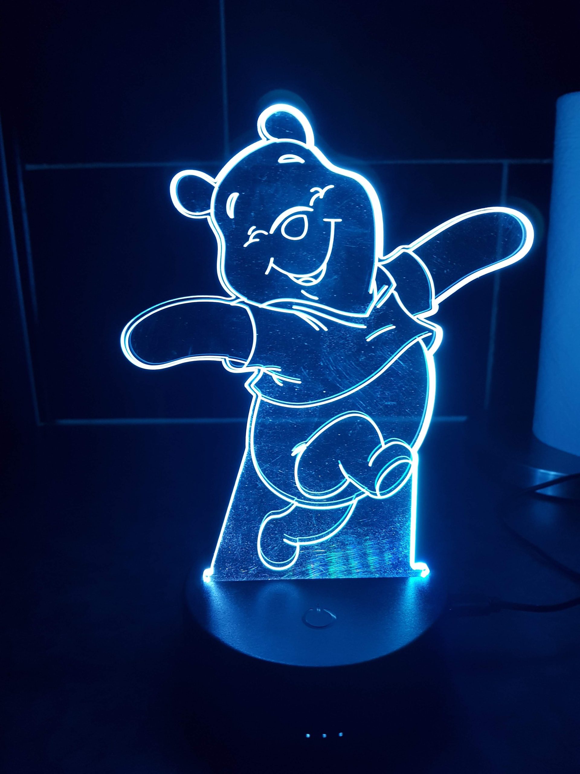 Lampe Veilleuse à LED illustration Winnie l'ourson – Image 4