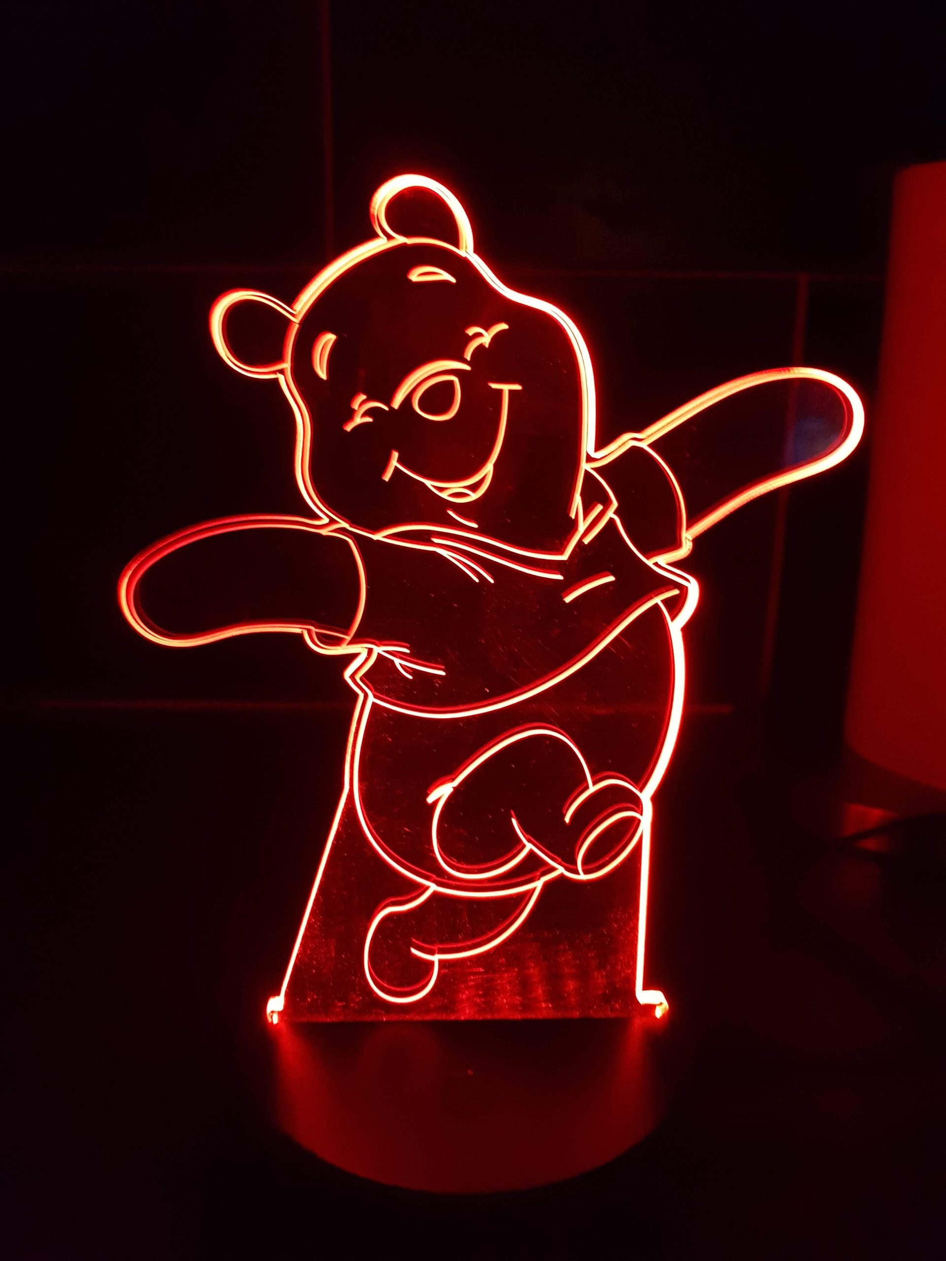 Lampe Veilleuse à LED illustration Winnie l'ourson – Image 3