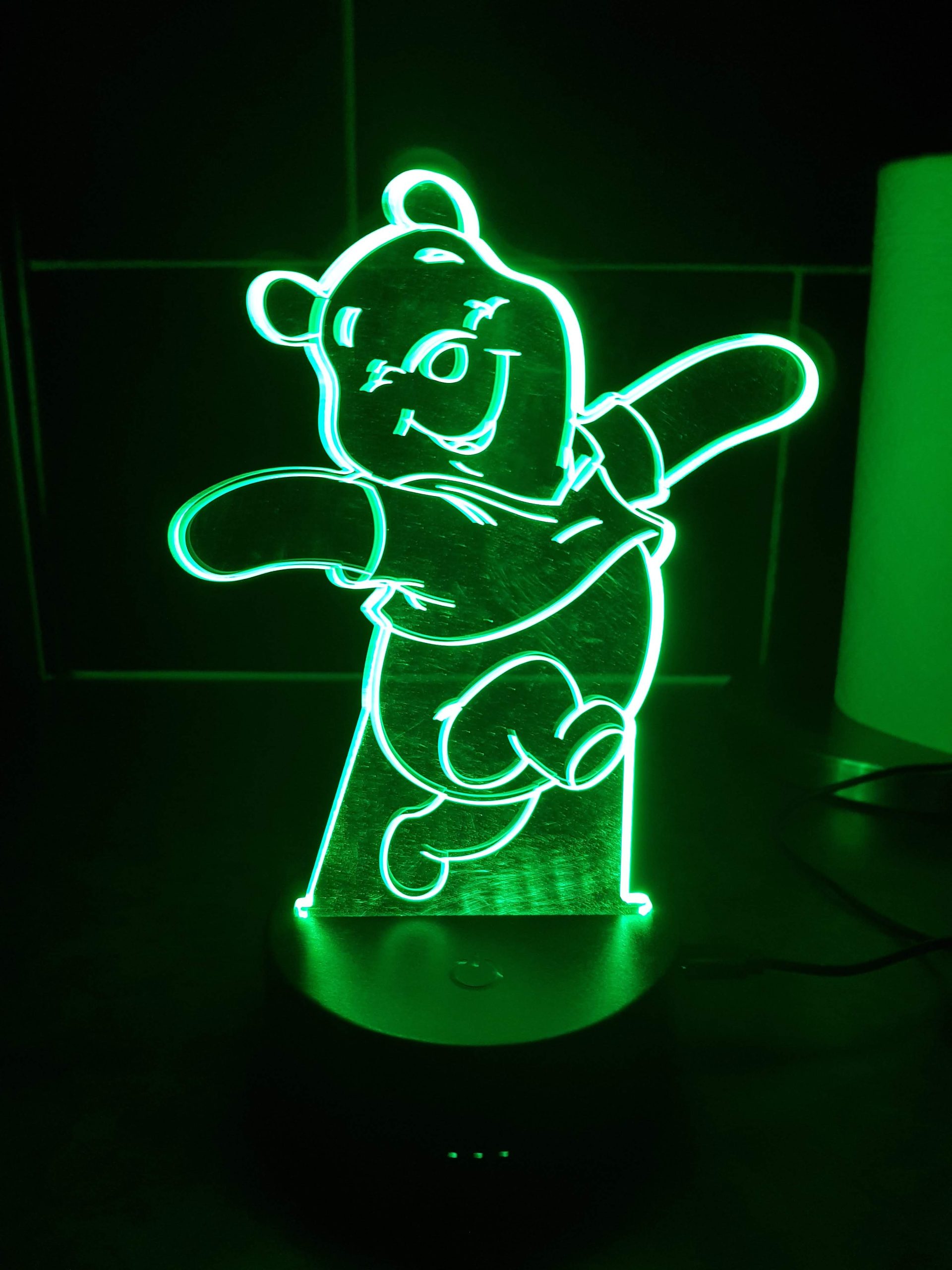 Lampe Veilleuse à LED illustration Winnie l'ourson