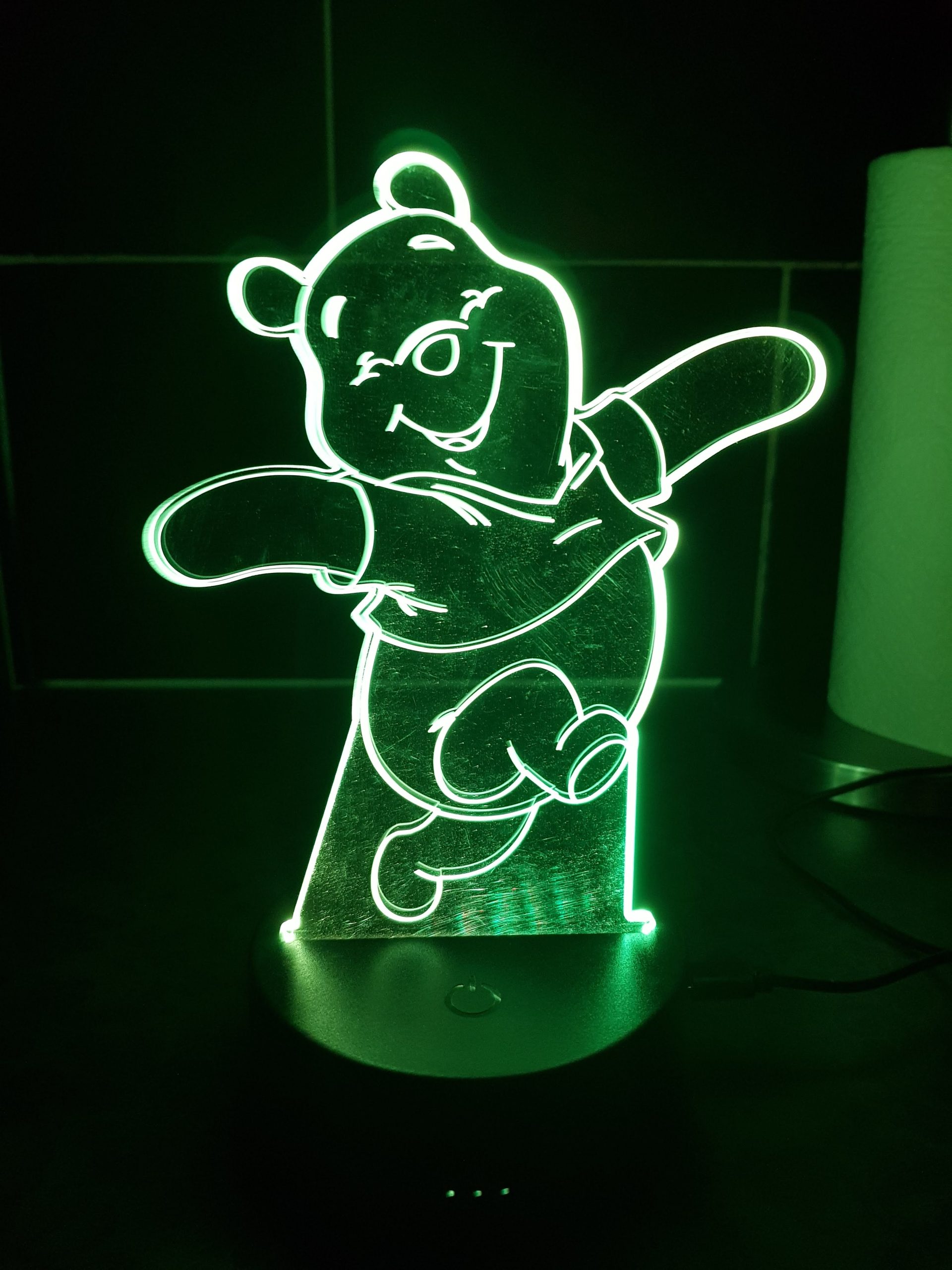 Lampe Veilleuse à LED illustration Winnie l'ourson – Image 2