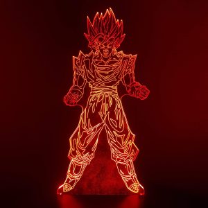 Lampe Veilleuse à LED illustration Goku debout - DBZ