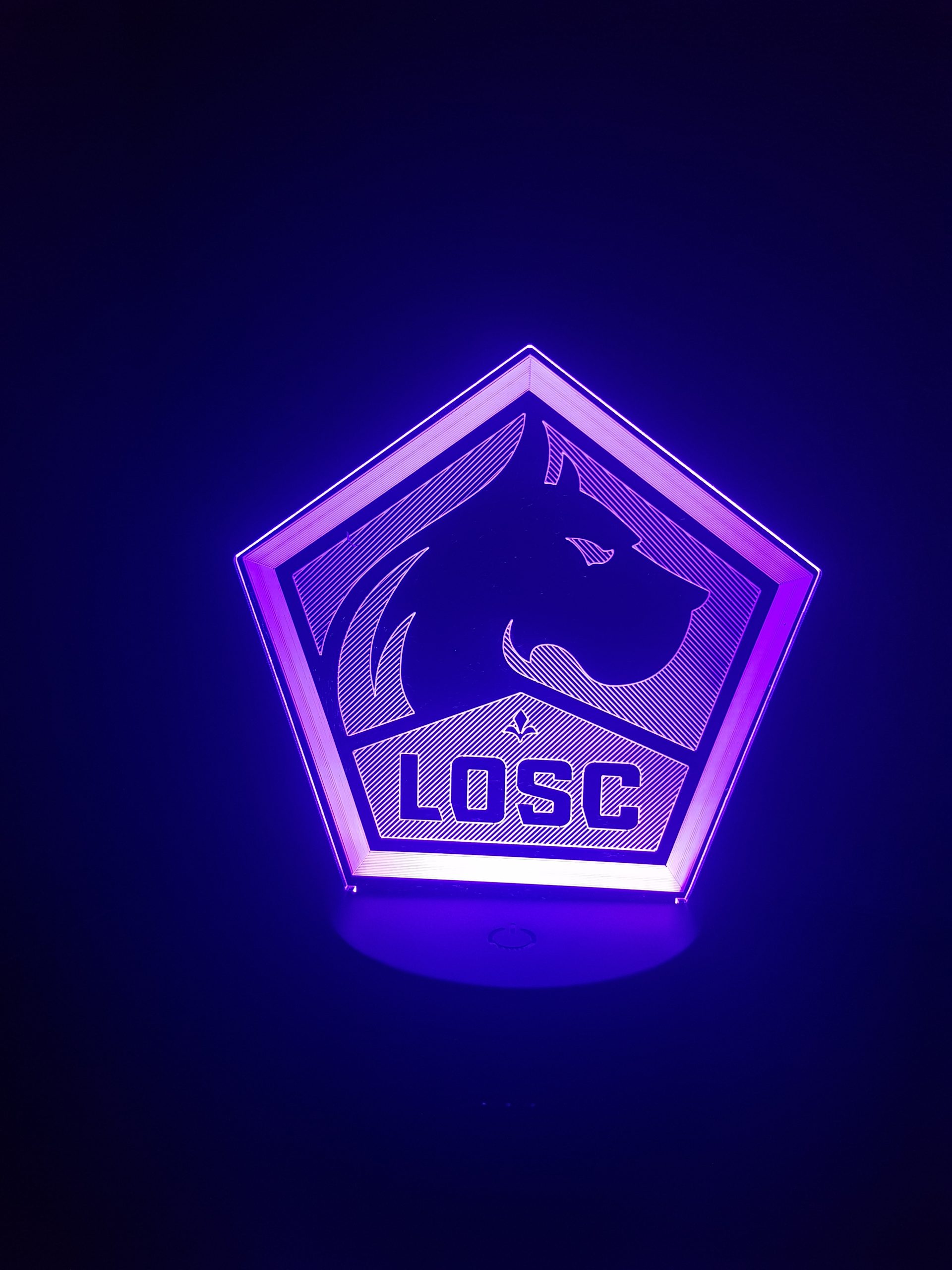 Lampe Veilleuse à LED illustration LOSC – Image 4