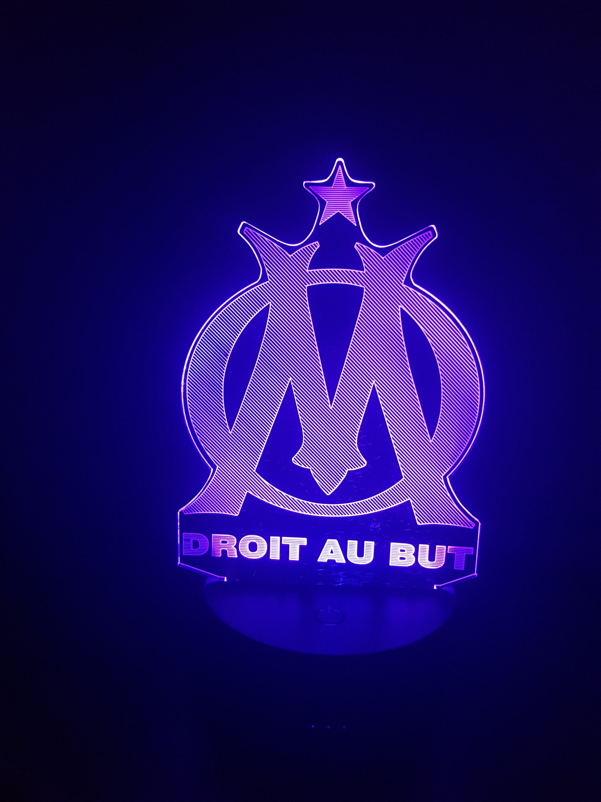 Lampe Veilleuse à LED illustration OM - Olympique de Marseille – Image 6