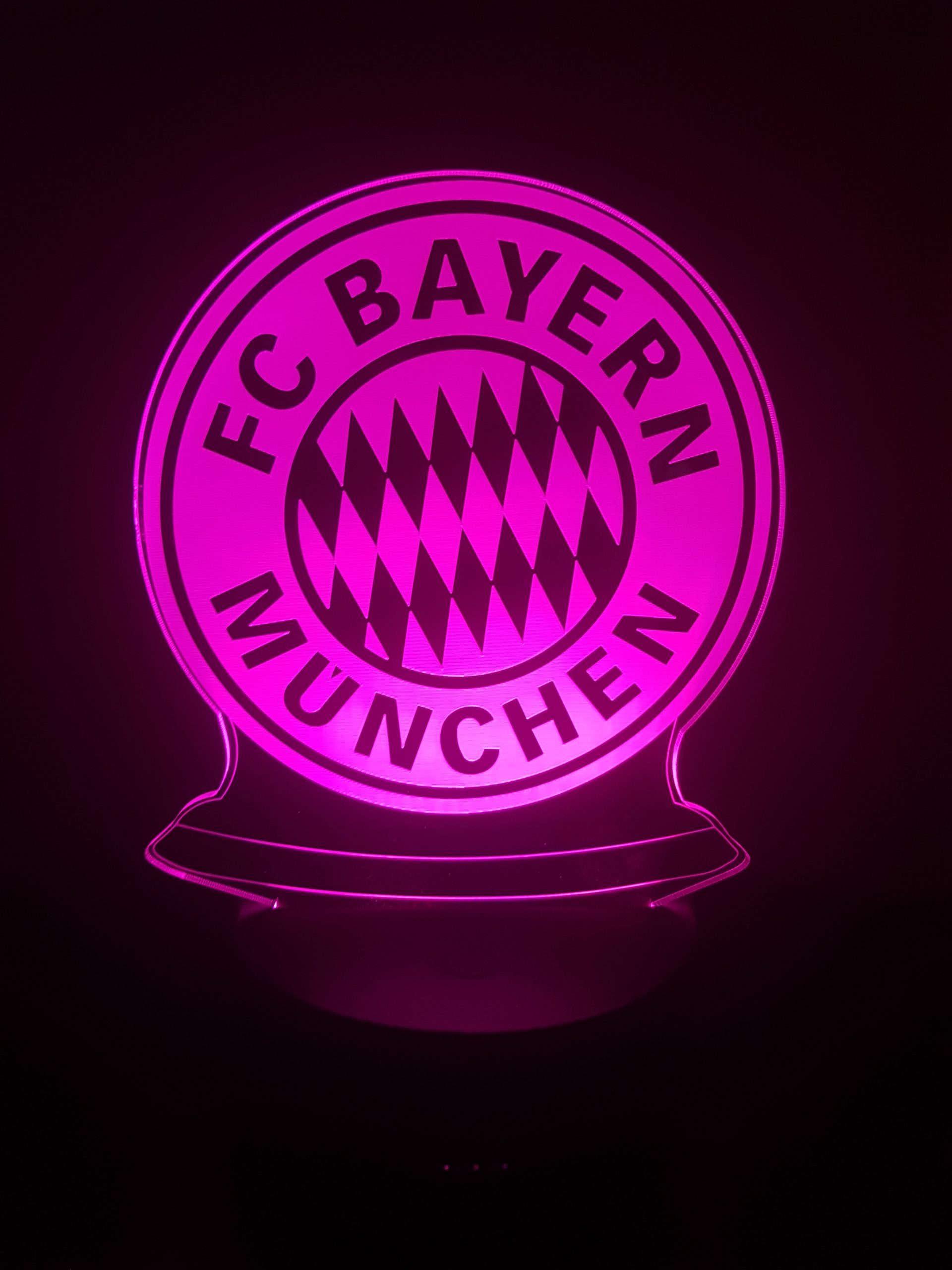 Lampe Veilleuse à LED illustration Bayern Munich – Image 2