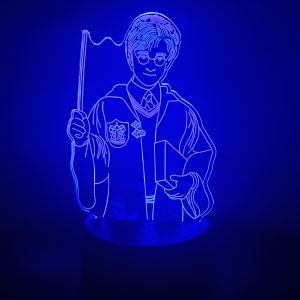 Lampe Veilleuse à LED illustration Harry Potter