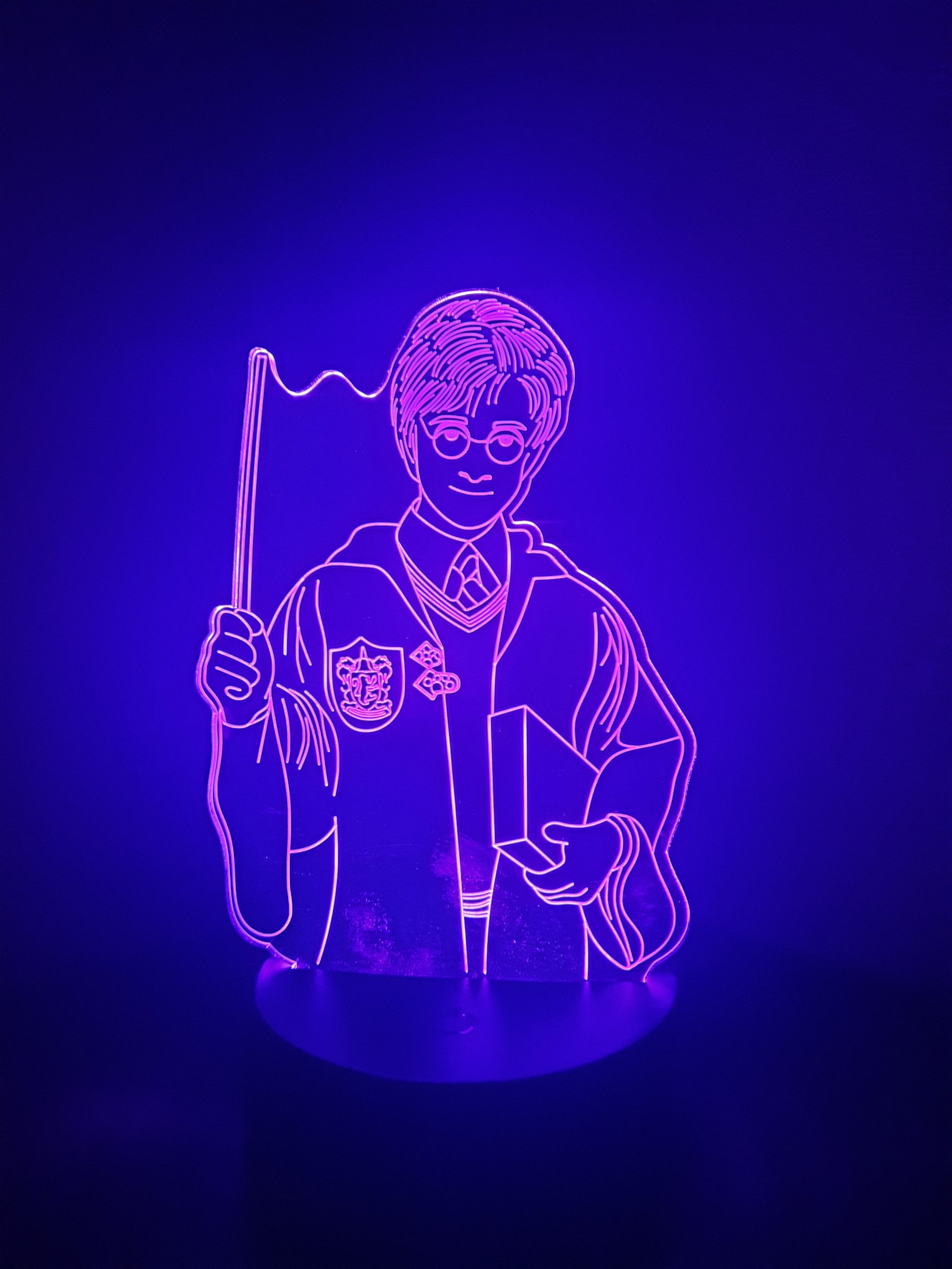 Lampe Veilleuse à LED illustration Harry Potter – Image 6
