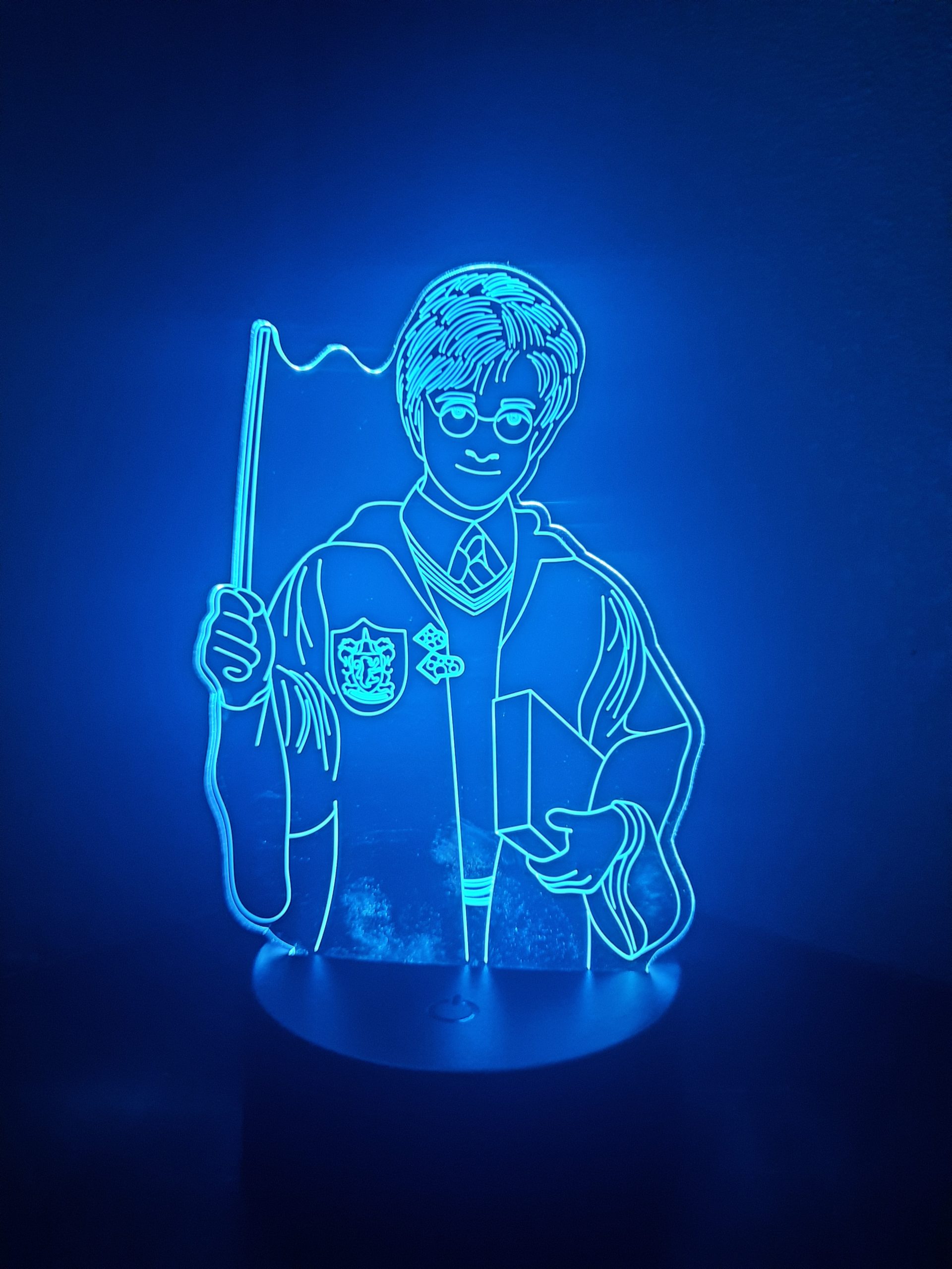 Lampe Veilleuse à LED illustration Harry Potter – Image 5