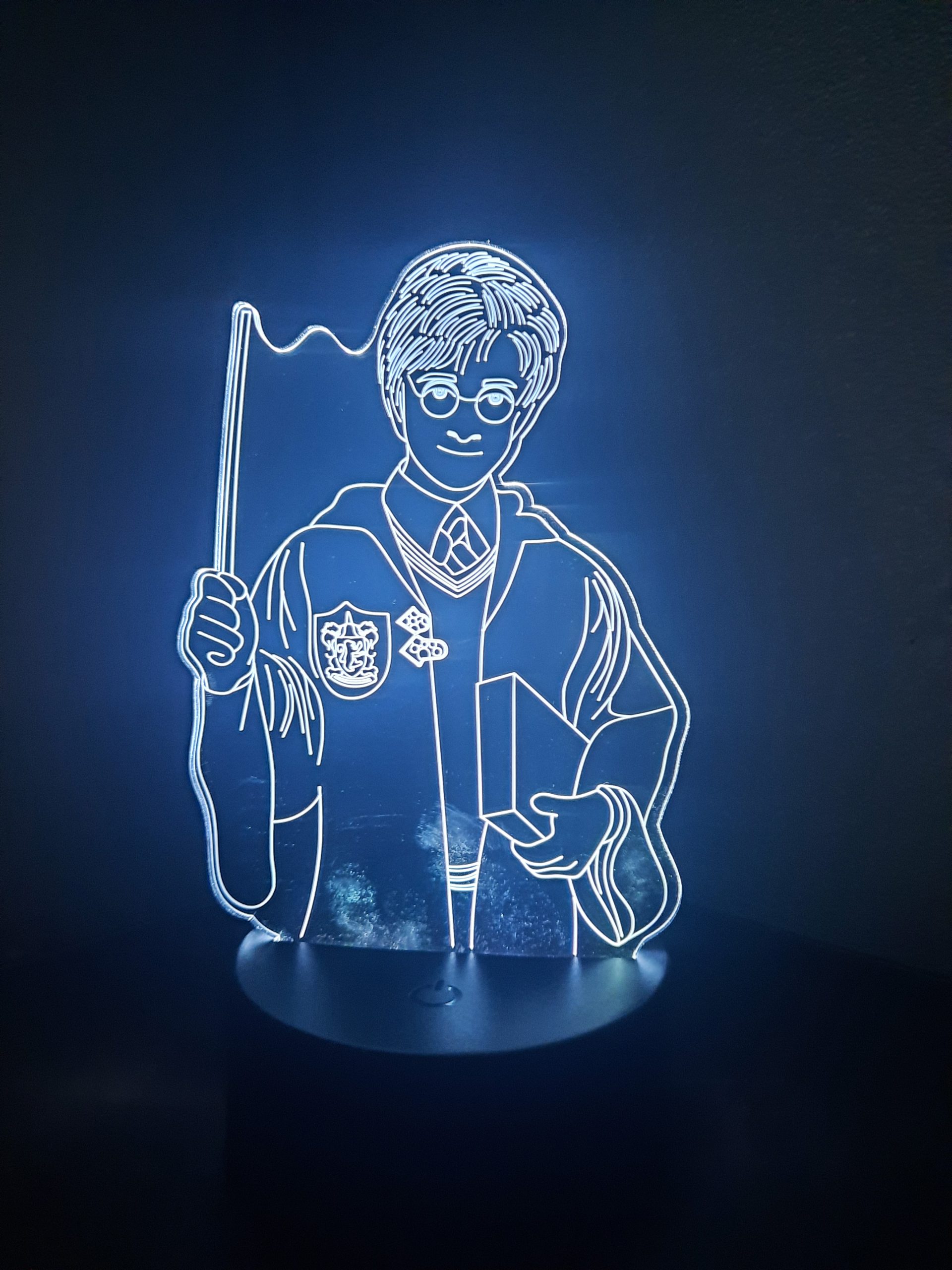 Lampe Veilleuse à LED illustration Harry Potter – Image 4