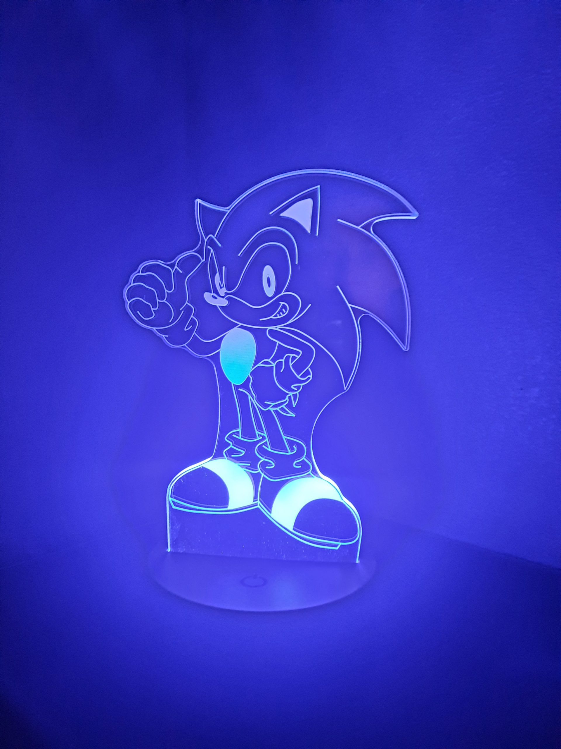 Lampe Veilleuse à LED illustration Sonic – Image 6