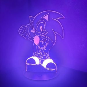 Lampe Veilleuse à LED illustration Sonic