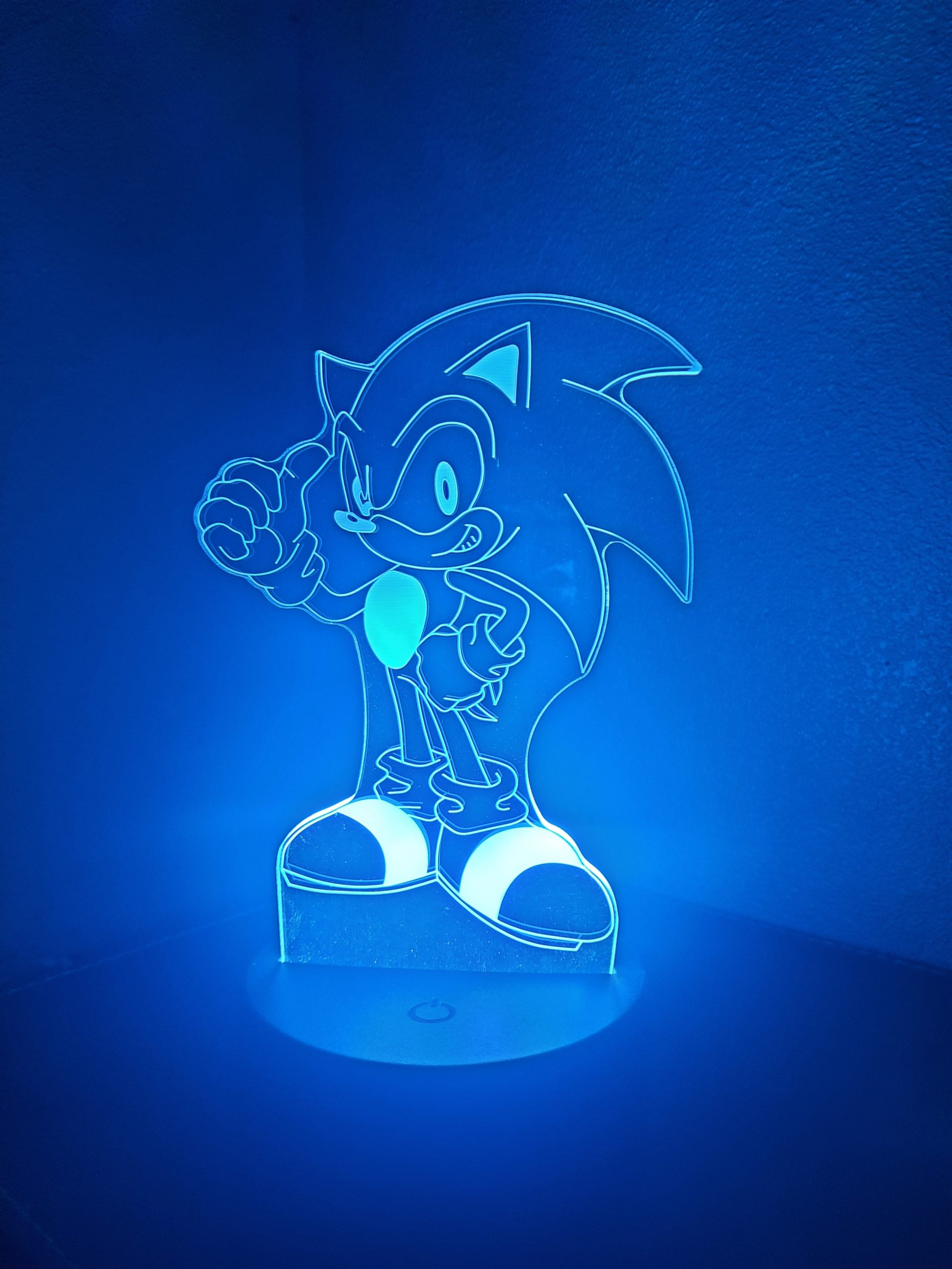 Lampe Veilleuse à LED illustration Sonic – Image 4