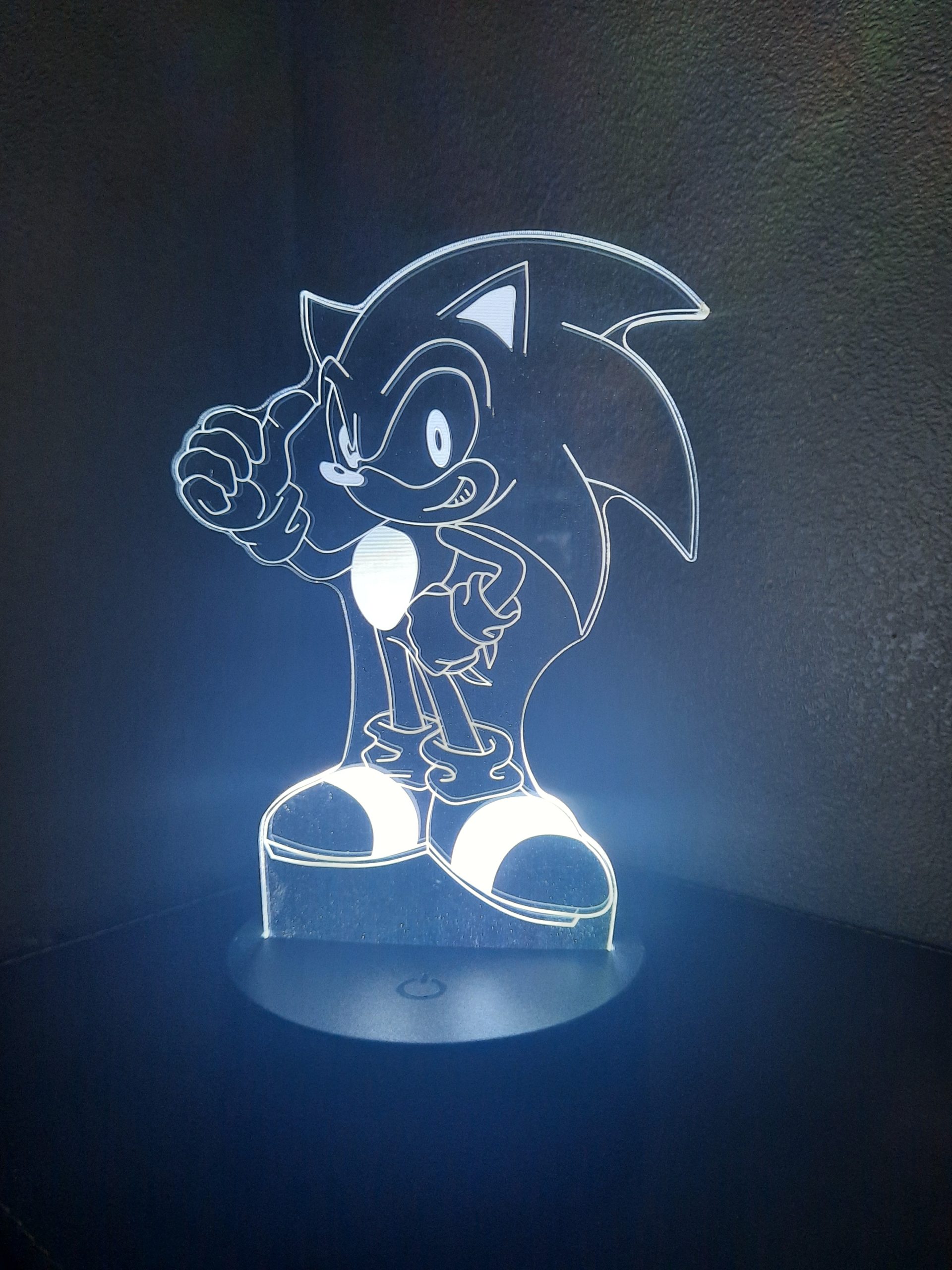 Lampe Veilleuse à LED illustration Sonic – Image 3