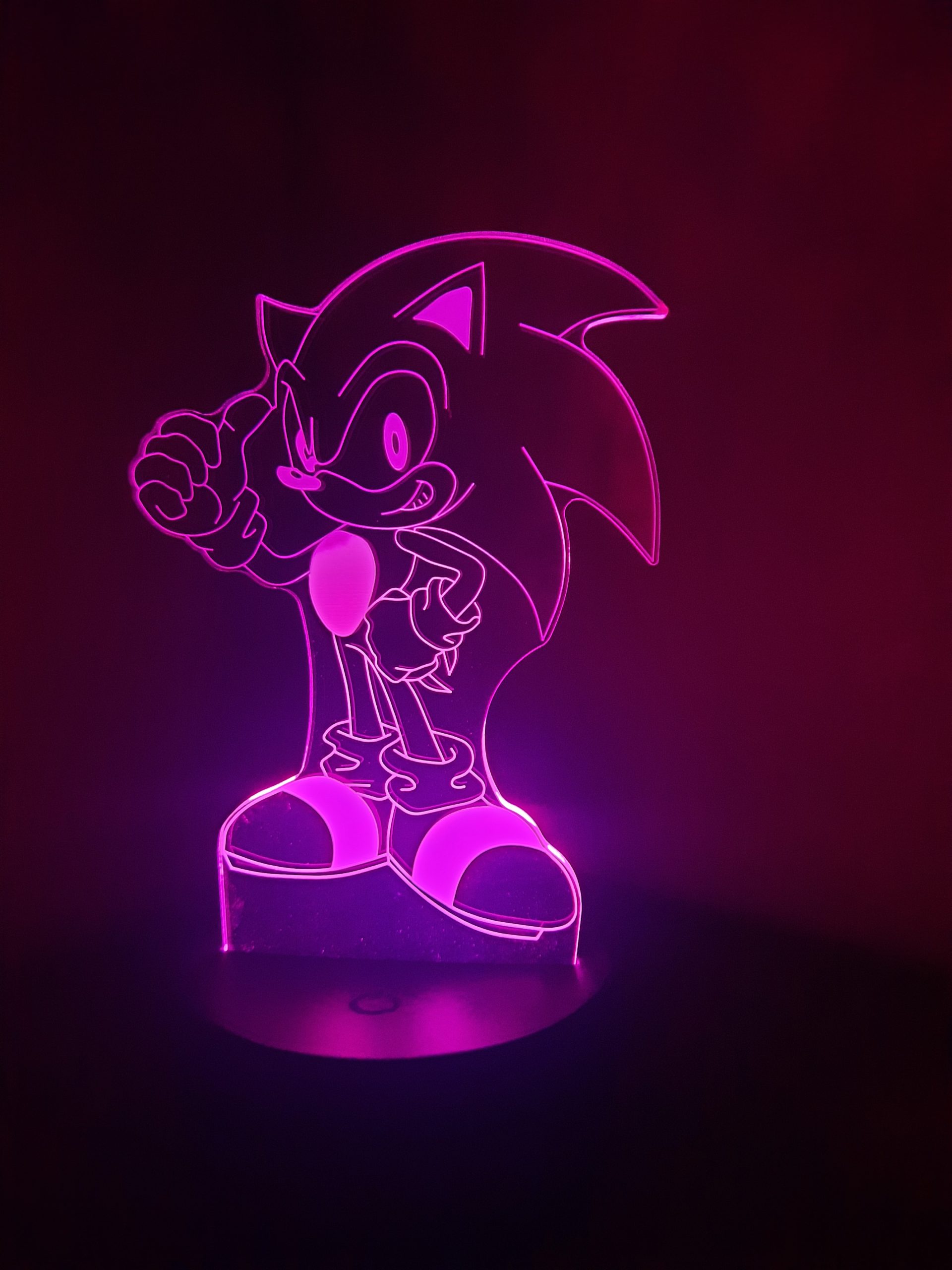 Lampe Veilleuse à LED illustration Sonic – Image 2