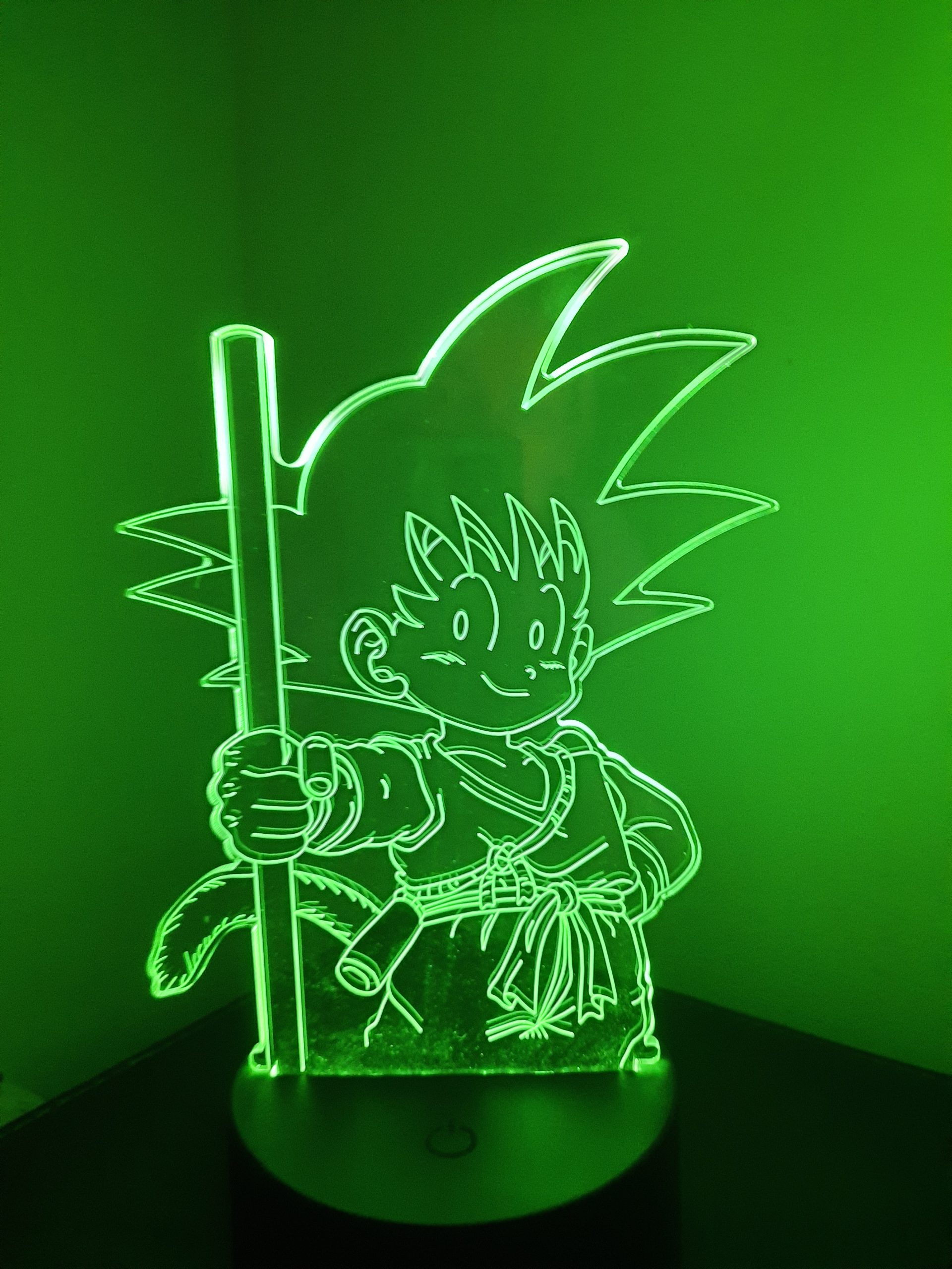 Lampe Veilleuse à LED illustration Goku enfant - DBZ – Image 5