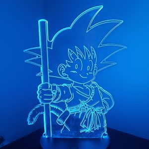 Lampe Veilleuse à LED illustration Goku enfant - DBZ
