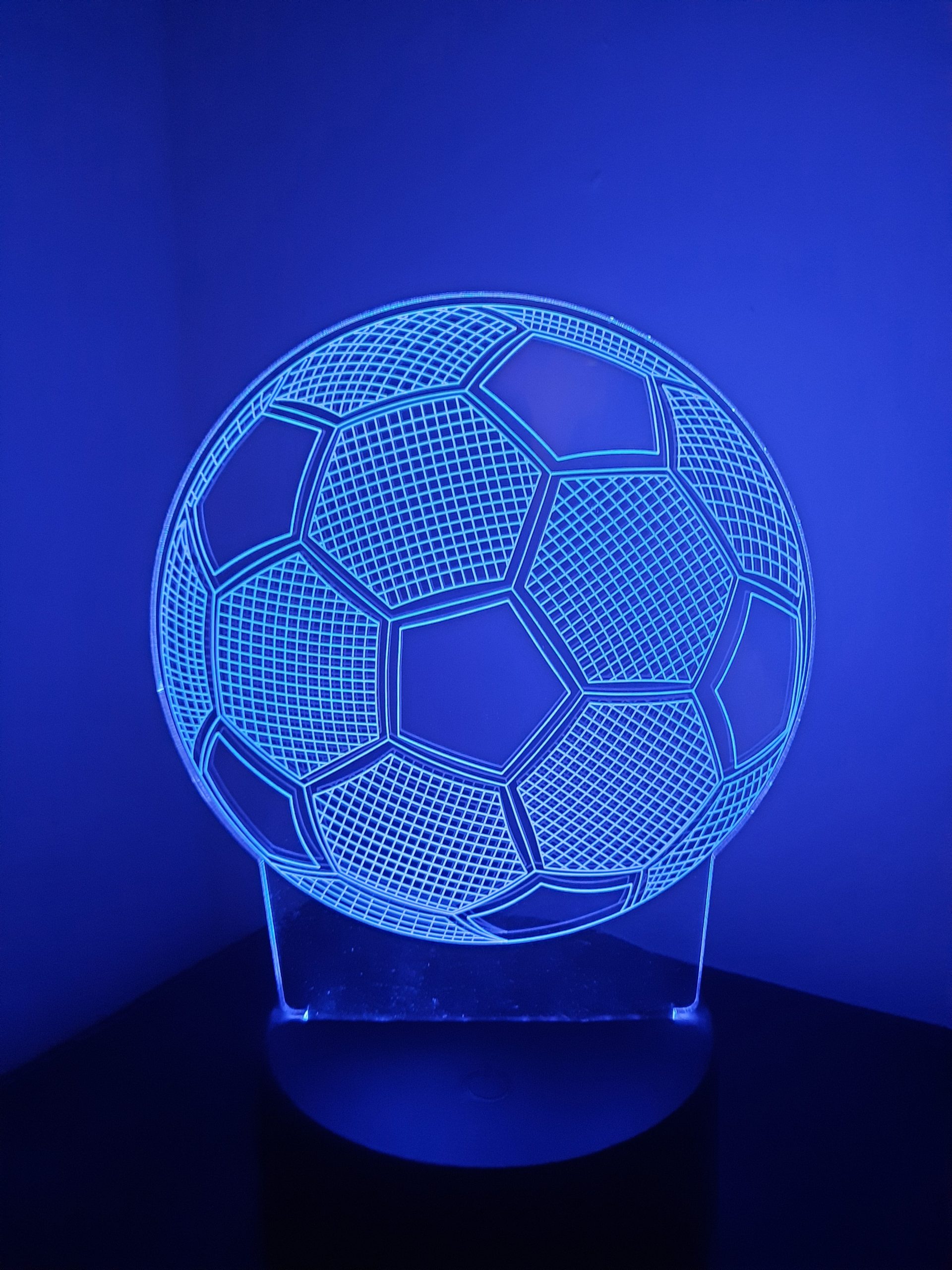 Lampe Veilleuse à LED illustration Ballon de Football – Image 7