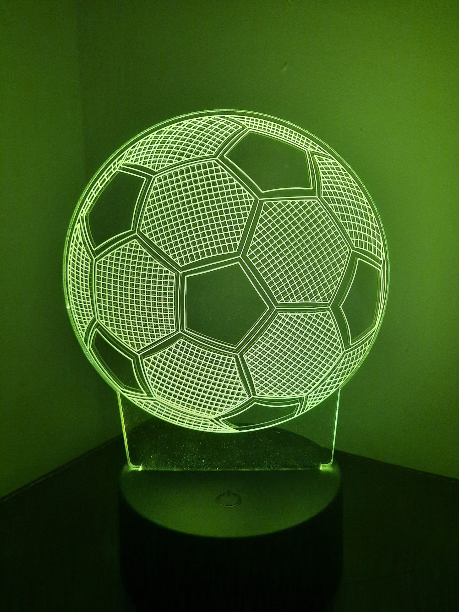 Lampe Veilleuse à LED illustration Ballon de Football – Image 6