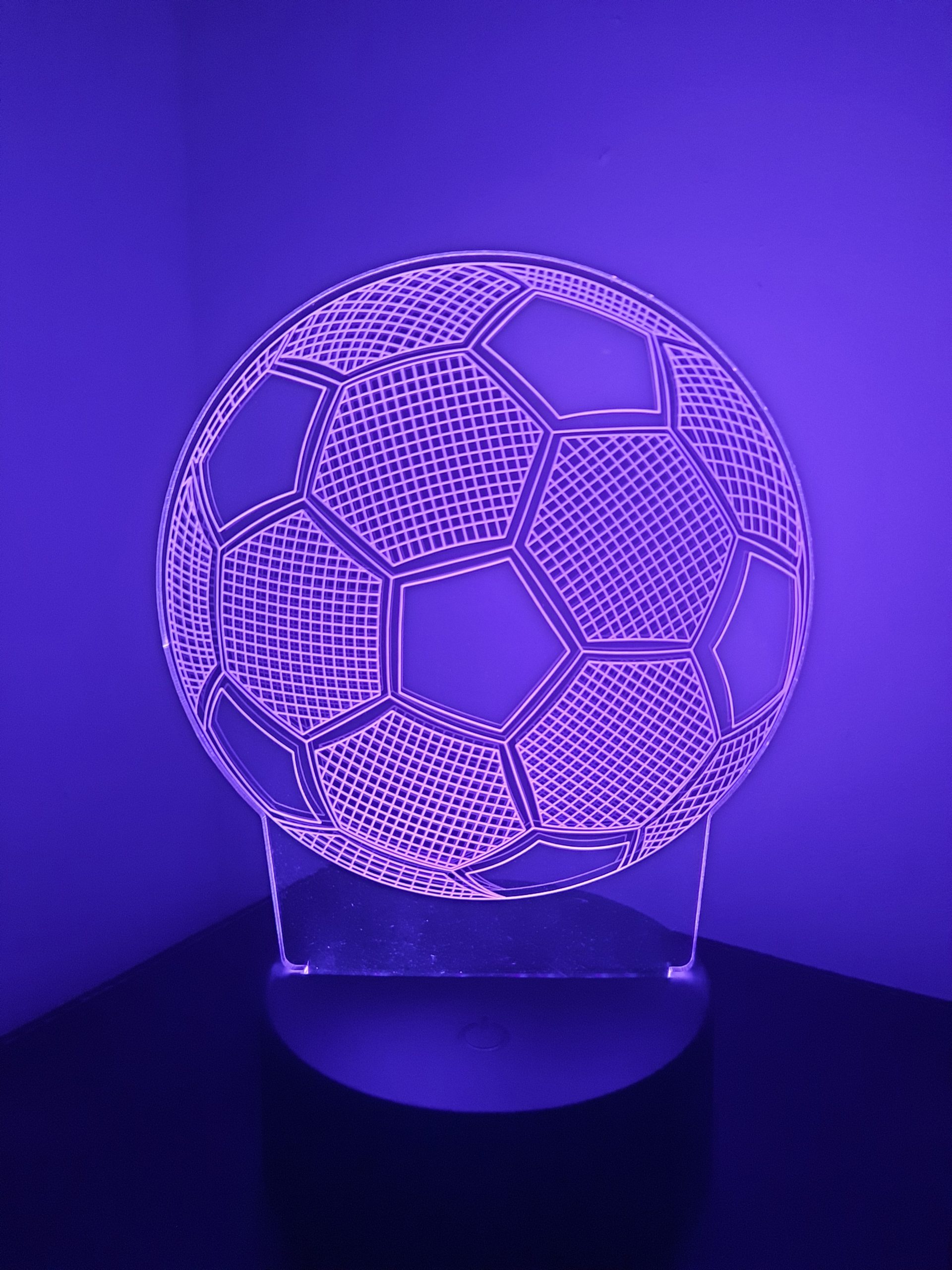 Lampe Veilleuse à LED illustration Ballon de Football – Image 5
