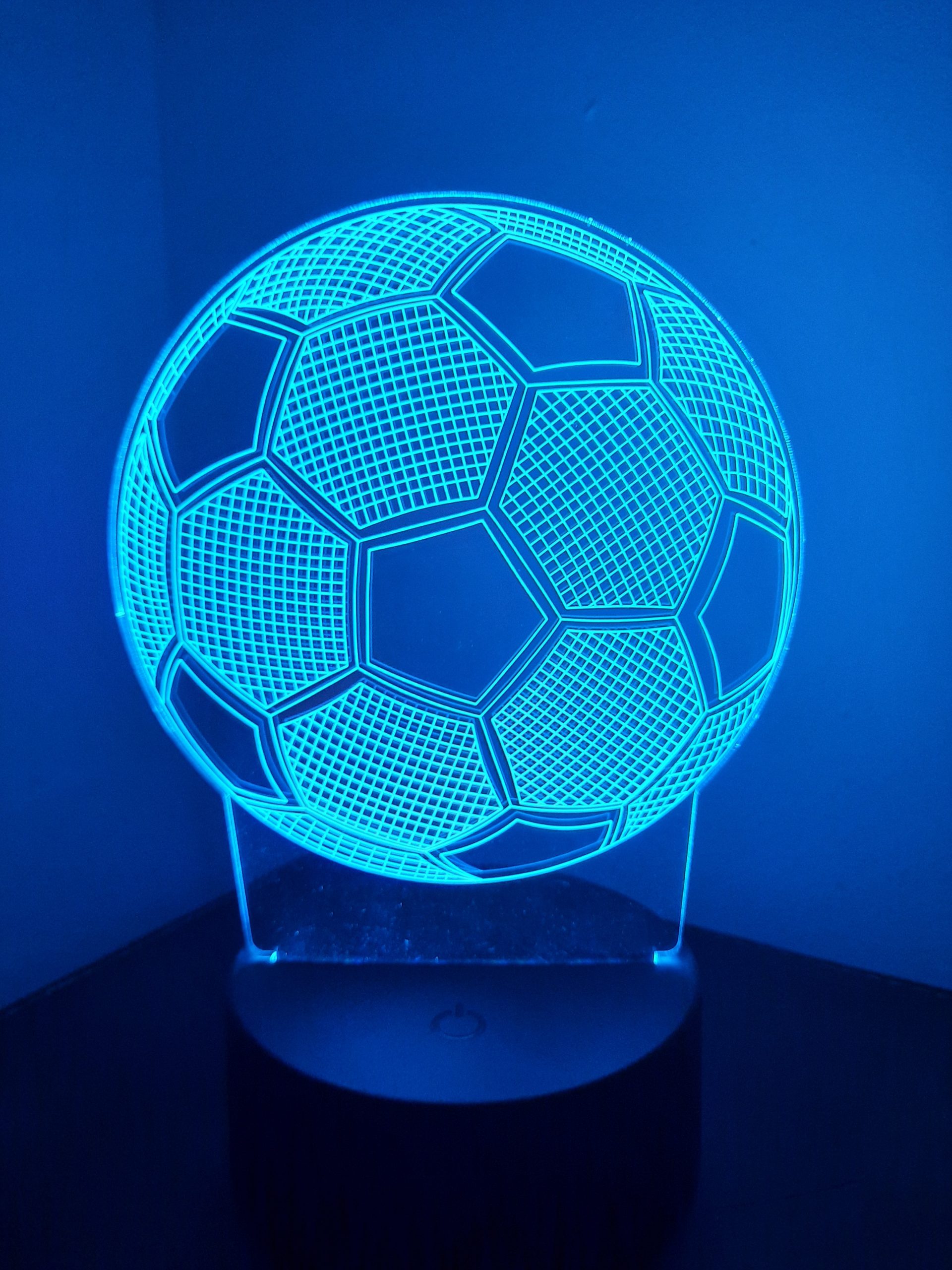 Lampe Veilleuse à LED illustration Ballon de Football – Image 4