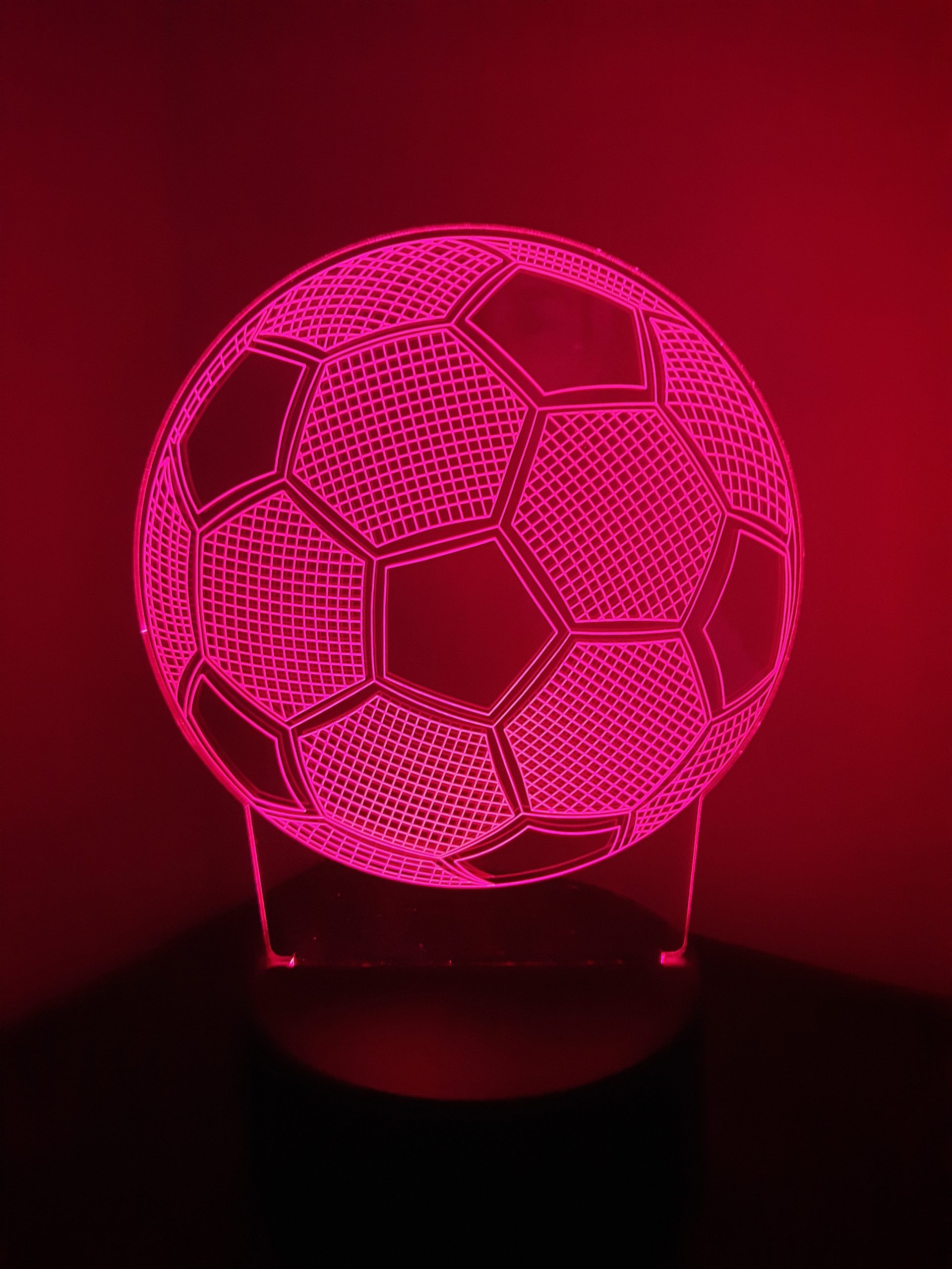 Lampe Veilleuse à LED illustration Ballon de Football – Image 2