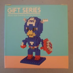 figurine captain america à construire