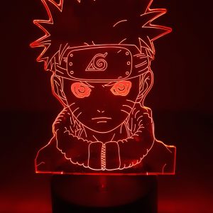 Lampe Veilleuse à LED illustration Naruto portrait