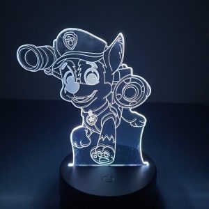Lampe Veilleuse à LED illustration Chase Pat Patrouille (2)