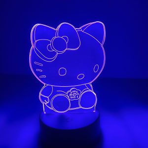 Lampe Veilleuse à LED illustration Hello Kitty