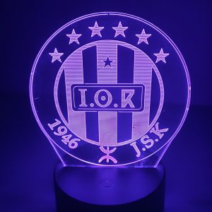 Lampe Veilleuse à LED illustration JSK - Jeunesse Sportive de Kabylie