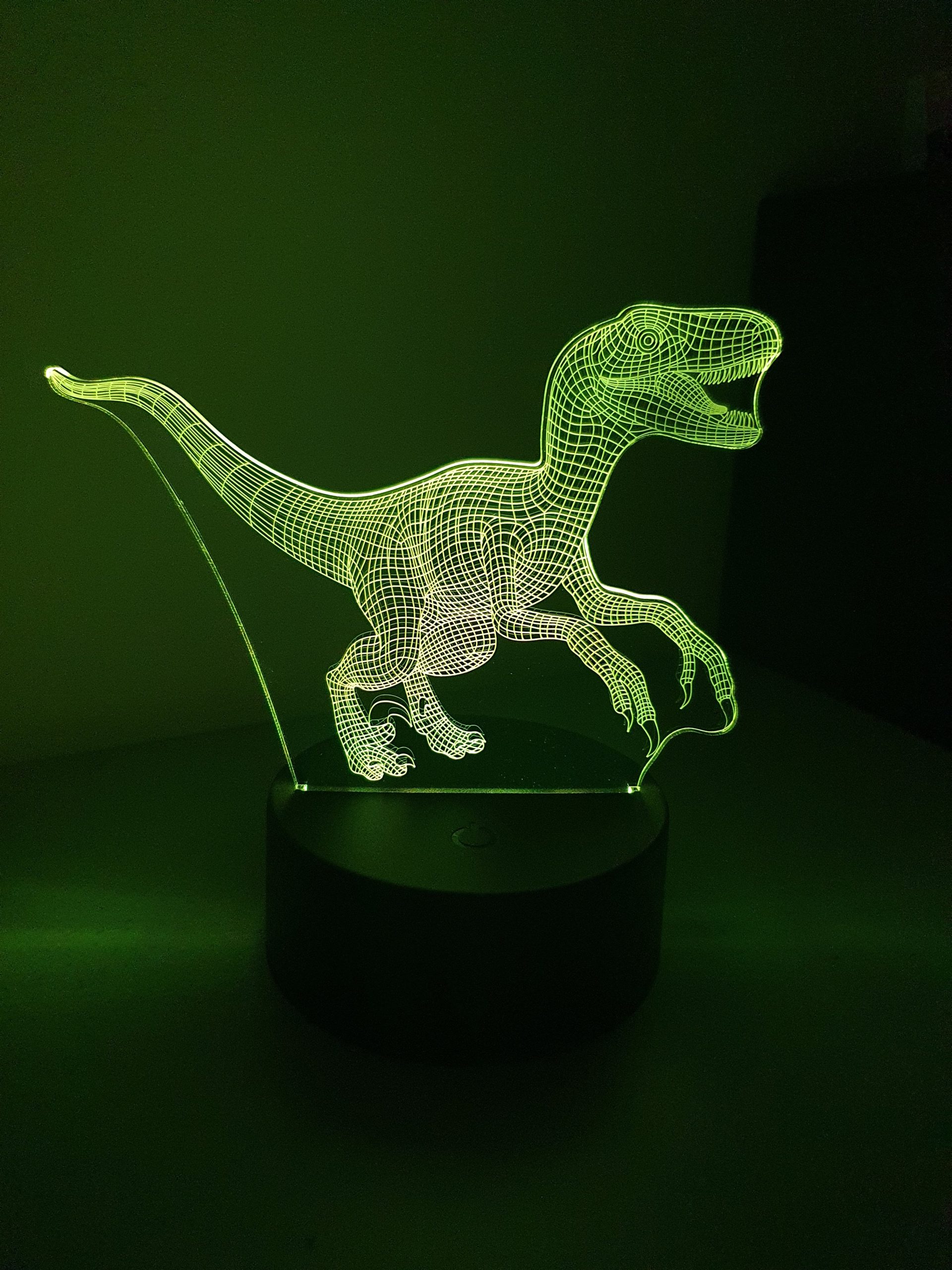 Lampe Veilleuse à LED illustration Dinosaure Tyrannosaure – Image 4