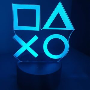 Lampe Veilleuse à LED illustration Playstation