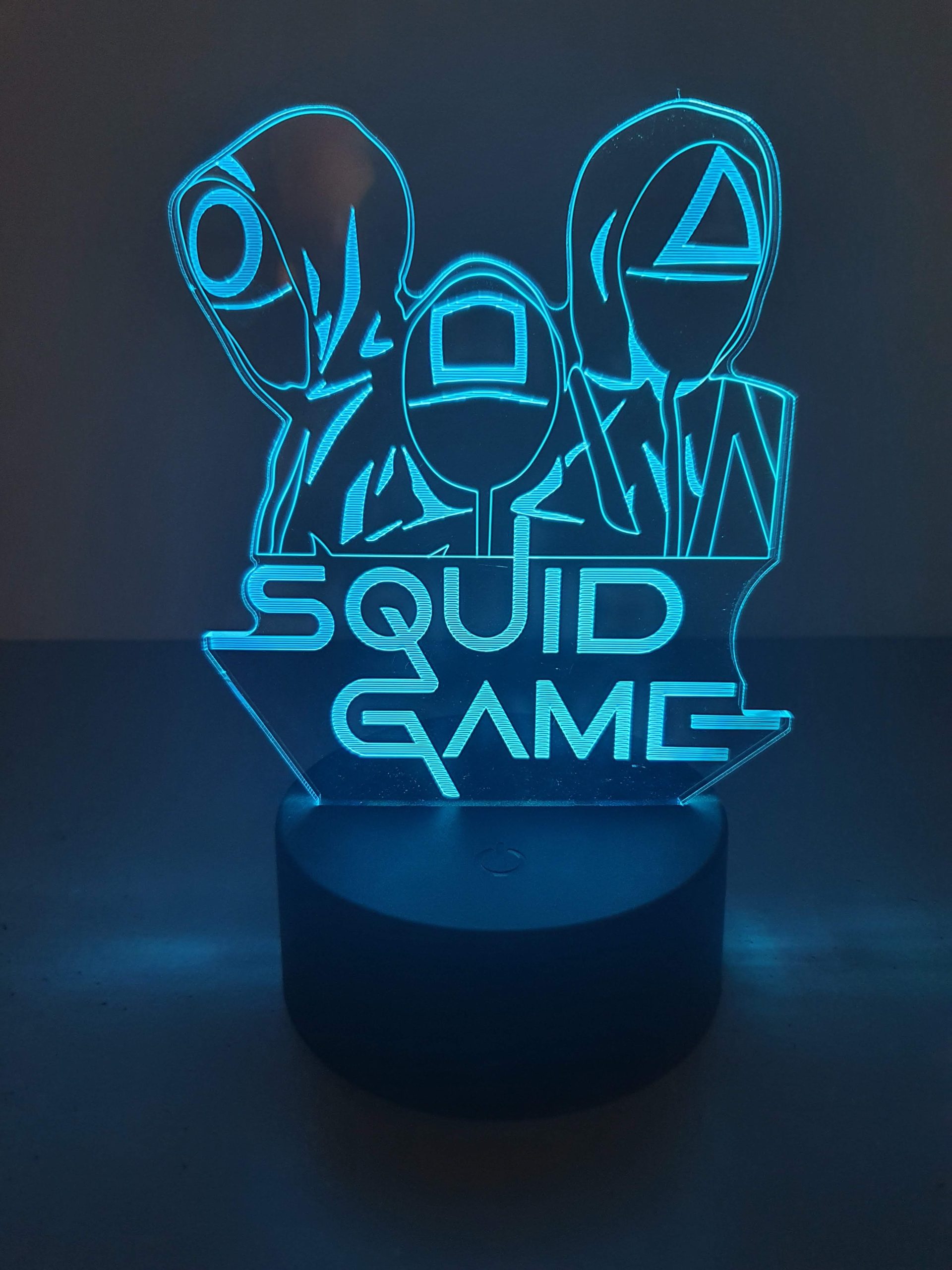 Lampe Veilleuse à LED illustration Squid Game – Image 3