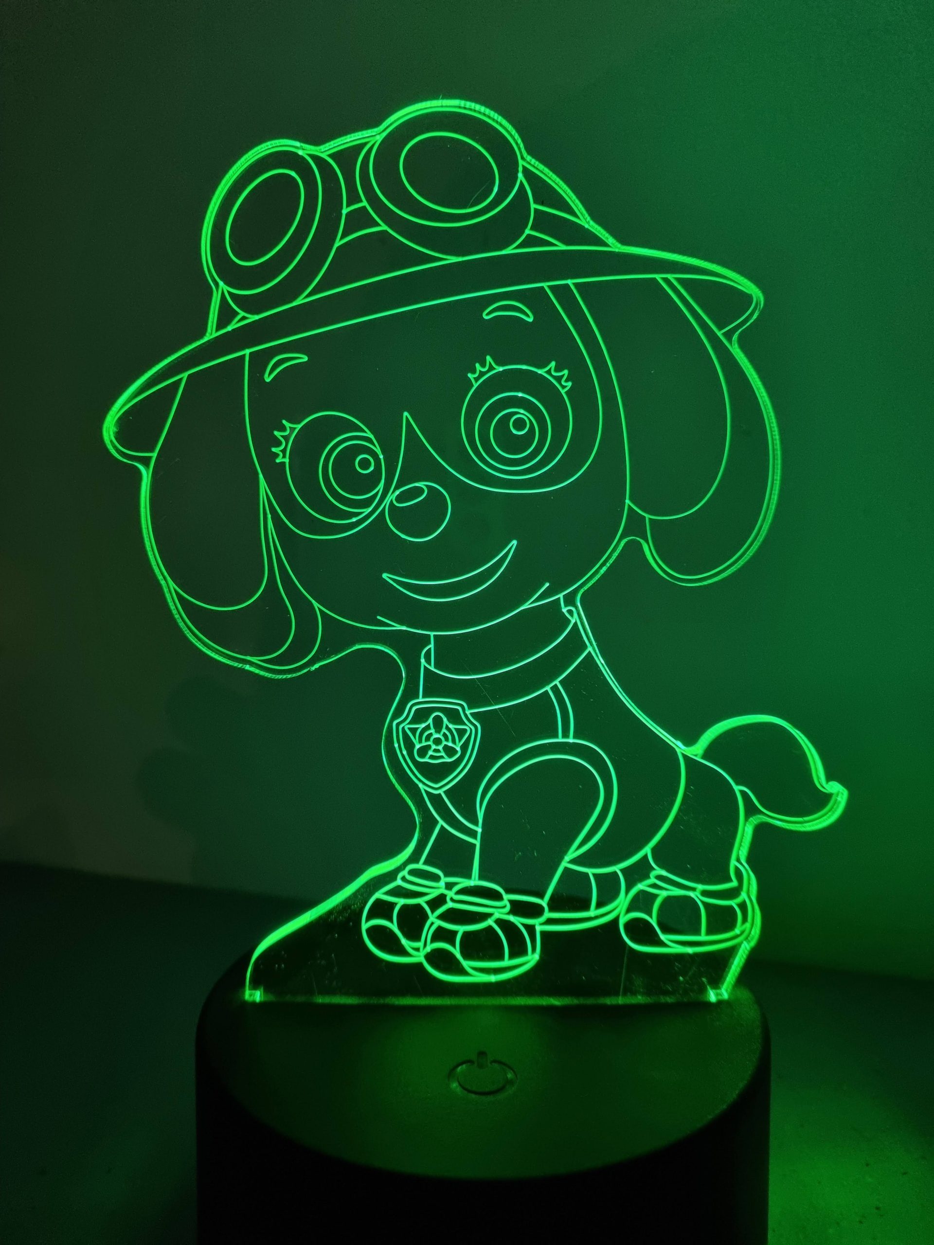 Lampe Veilleuse à LED illustration Stella Pat Patrouille – Image 6
