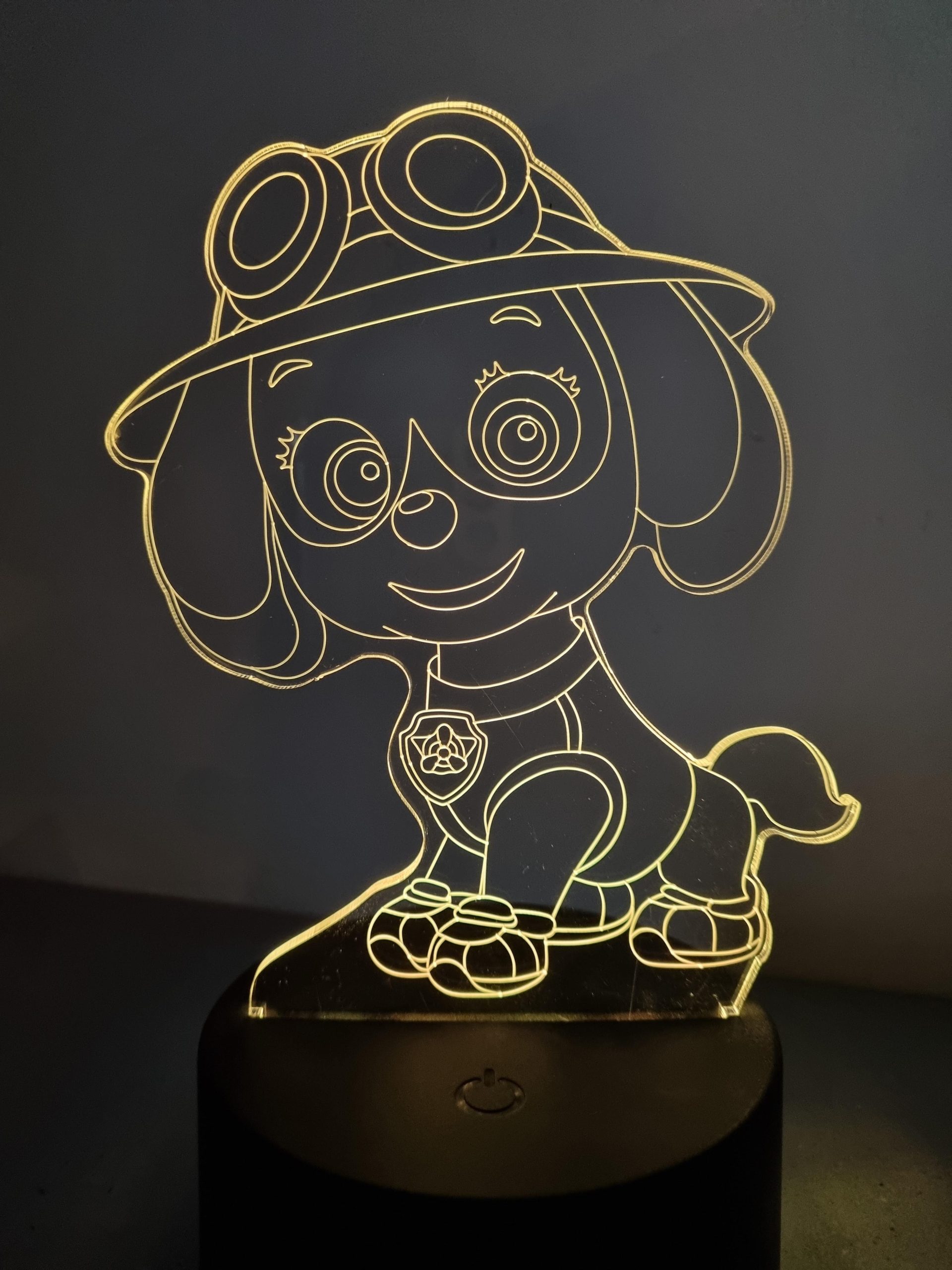 Lampe Veilleuse à LED illustration Stella Pat Patrouille – Image 4