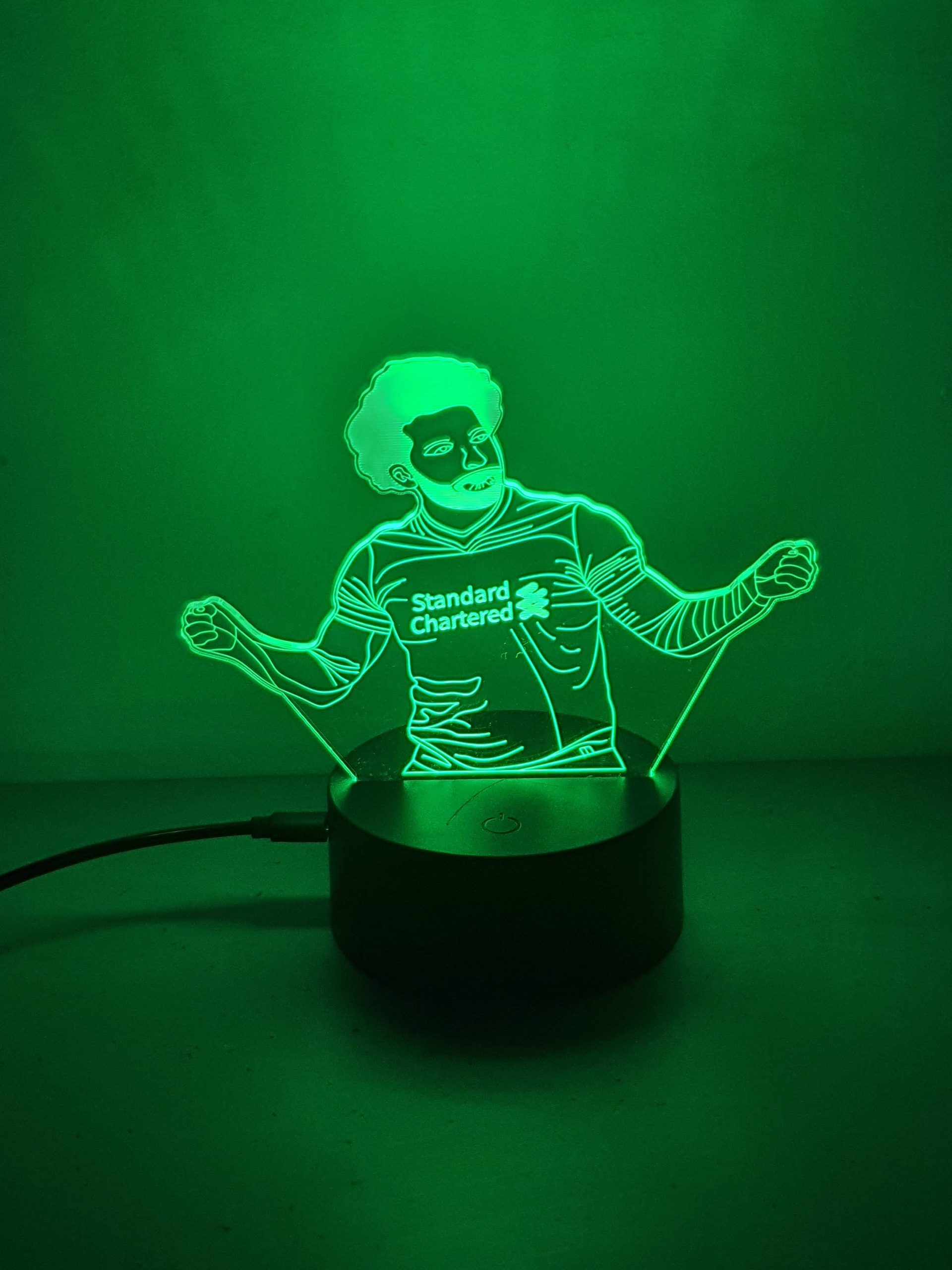 Lampe Veilleuse à LED illustration Mohamed Salah – Image 6