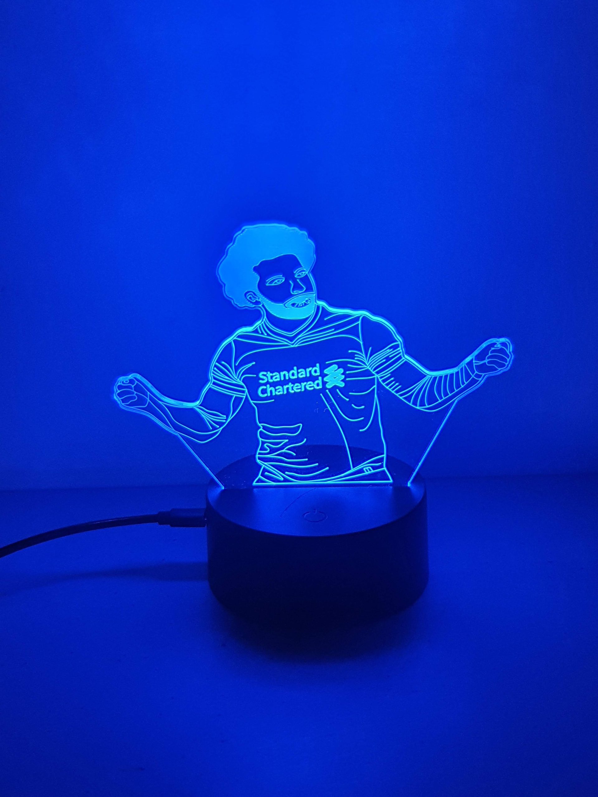 Lampe Veilleuse à LED illustration Mohamed Salah – Image 5