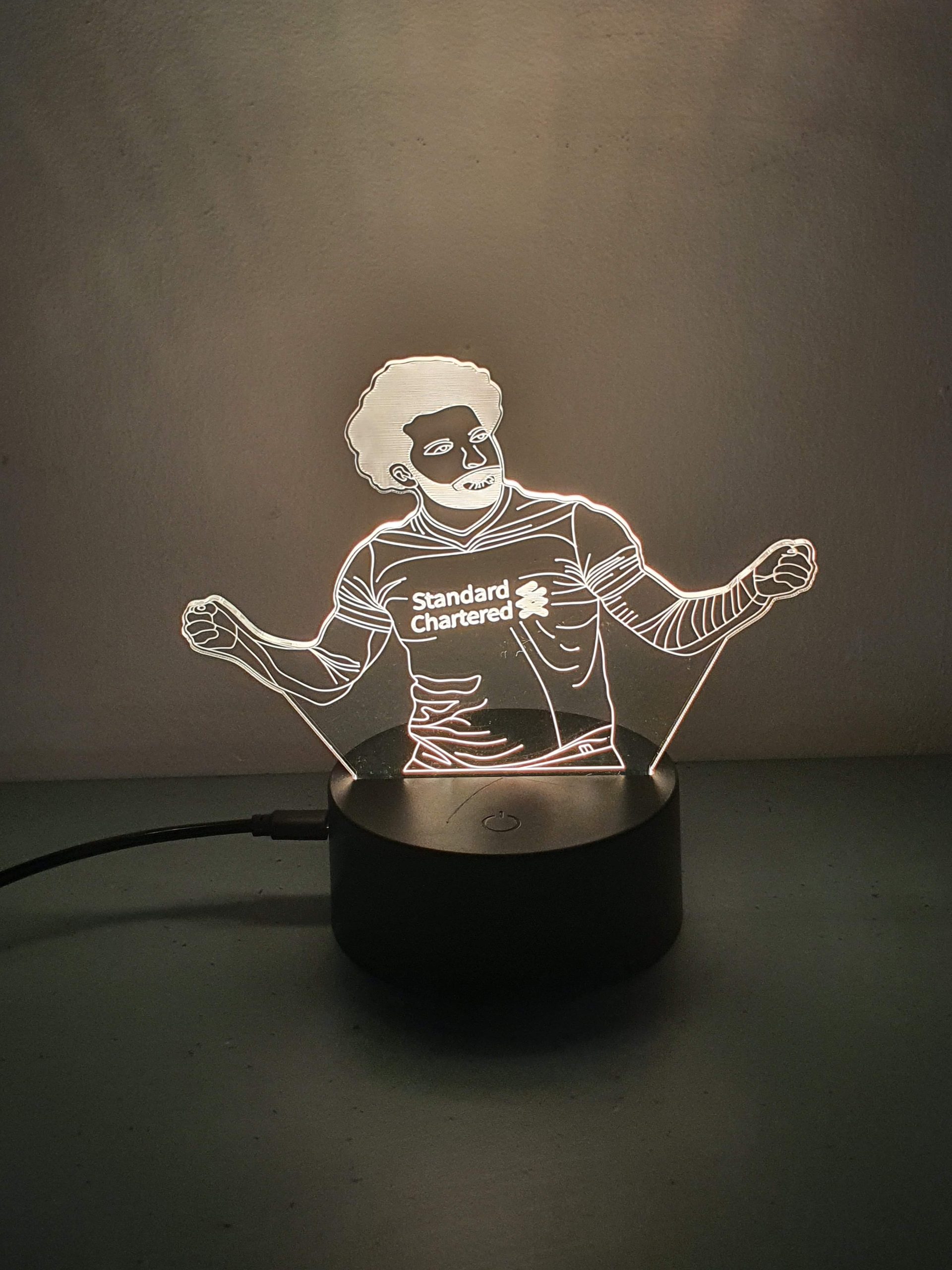 Lampe Veilleuse à LED illustration Mohamed Salah