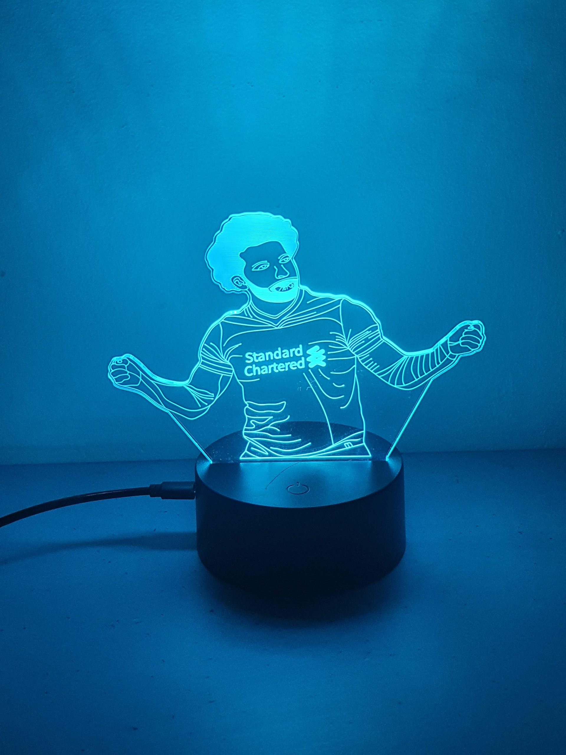 Lampe Veilleuse à LED illustration Mohamed Salah – Image 3