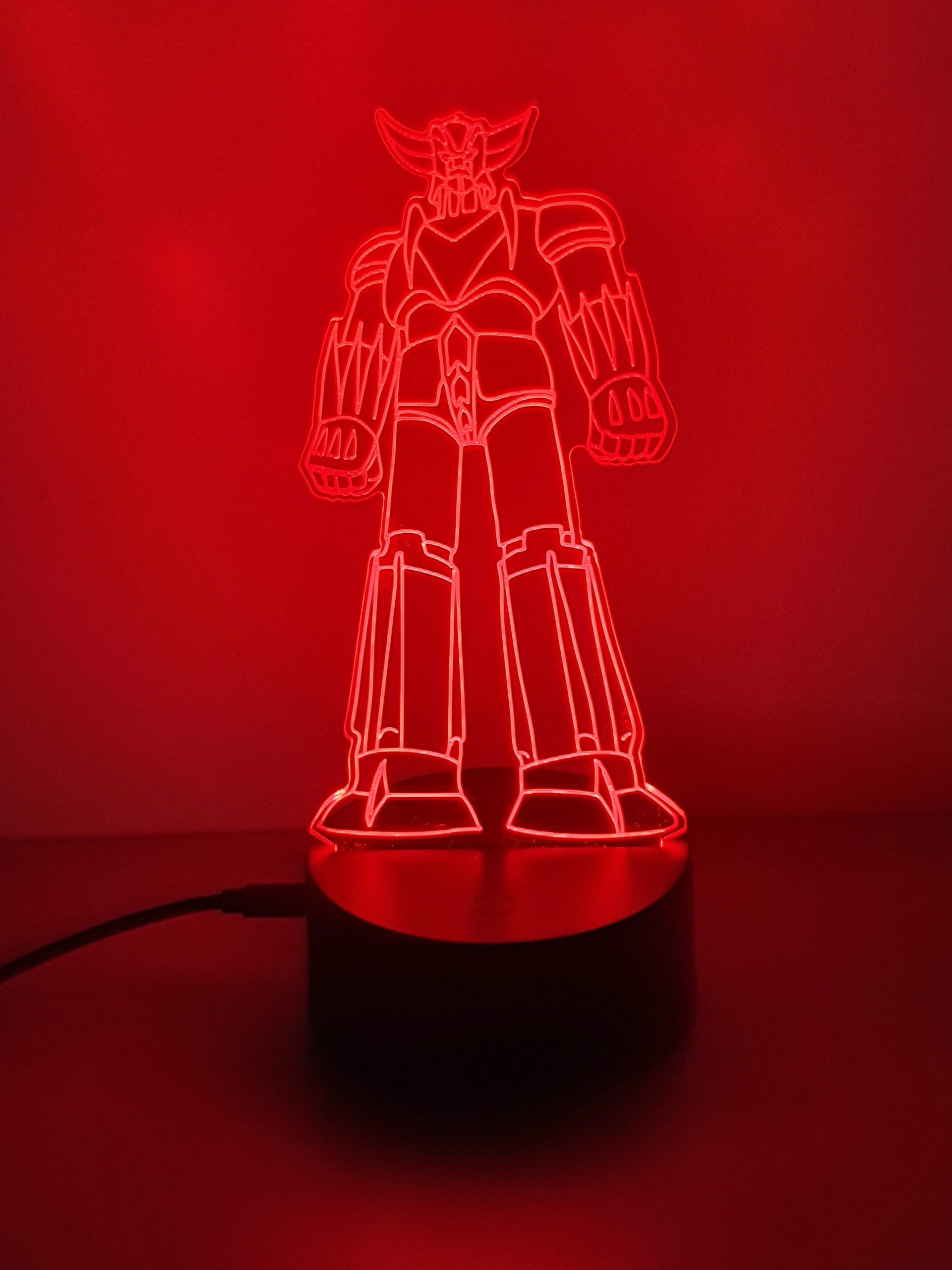 Lampe Veilleuse à LED illustration Goldorak – Image 8