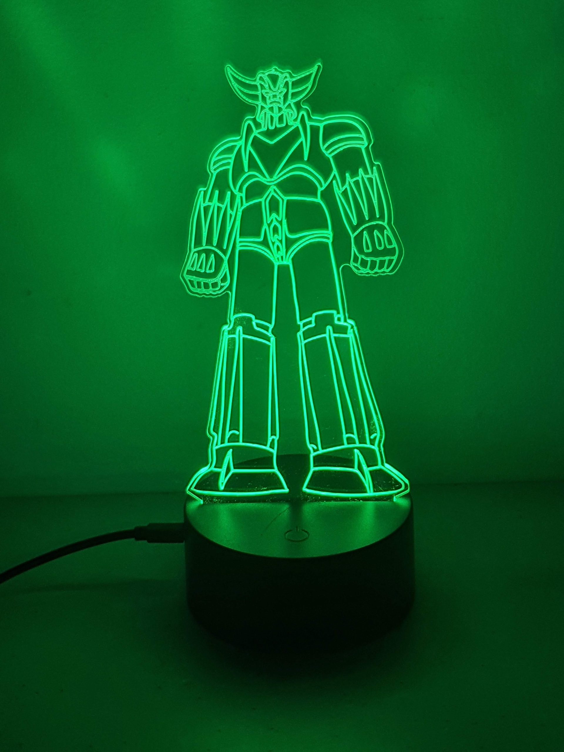 Lampe Veilleuse à LED illustration Goldorak – Image 7