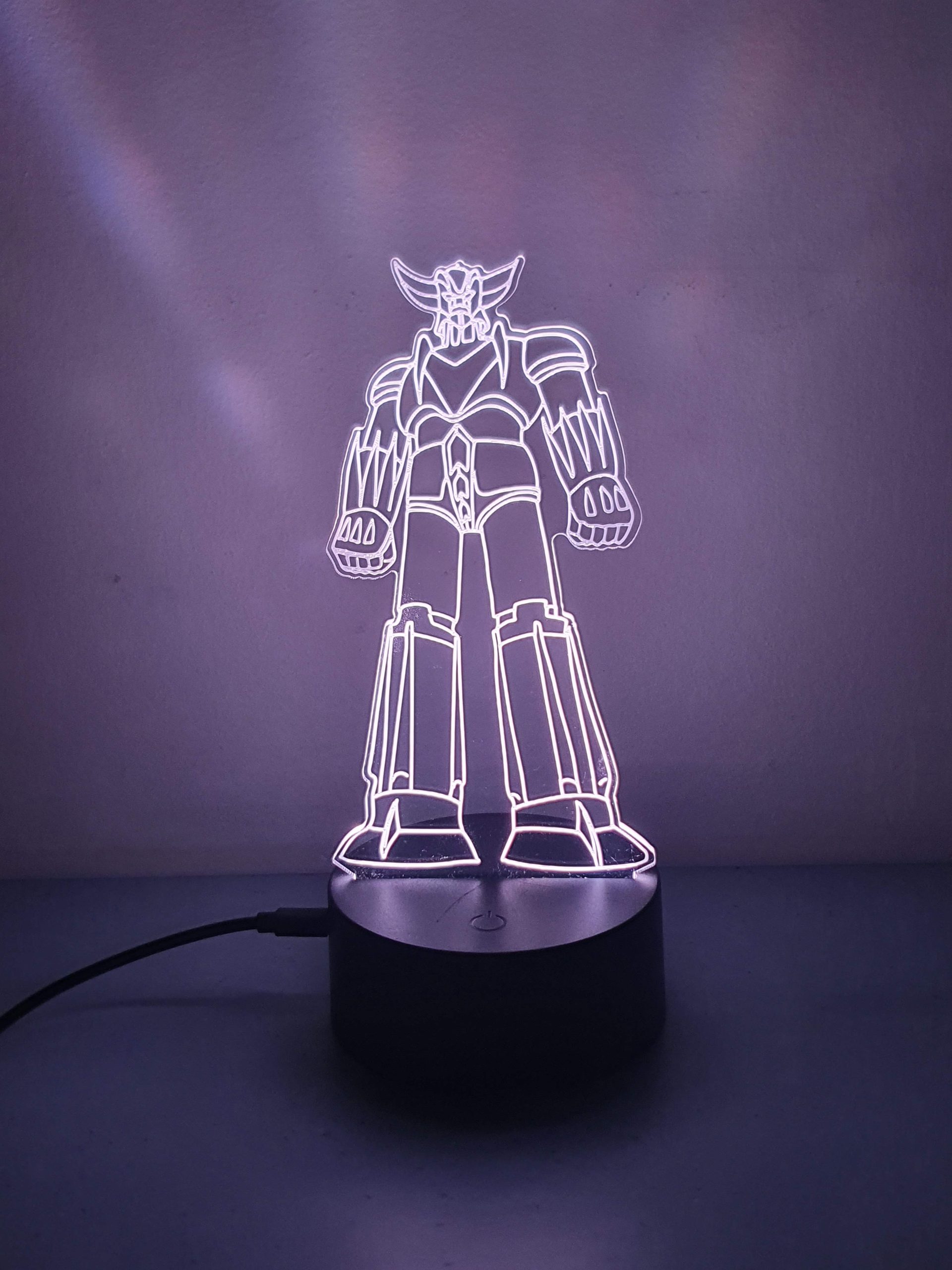 Lampe Veilleuse à LED illustration Goldorak – Image 5