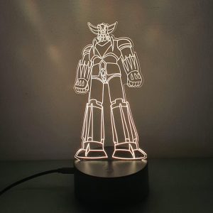 Lampe Veilleuse à LED illustration Goldorak
