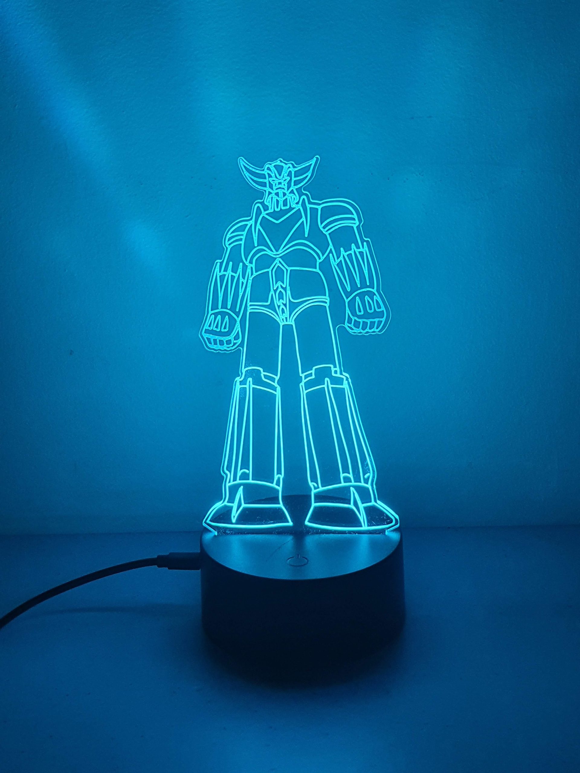 Lampe Veilleuse à LED illustration Goldorak – Image 3