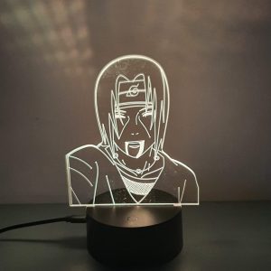 Lampe Veilleuse à LED illustration Itachi Uchiwa - Naruto