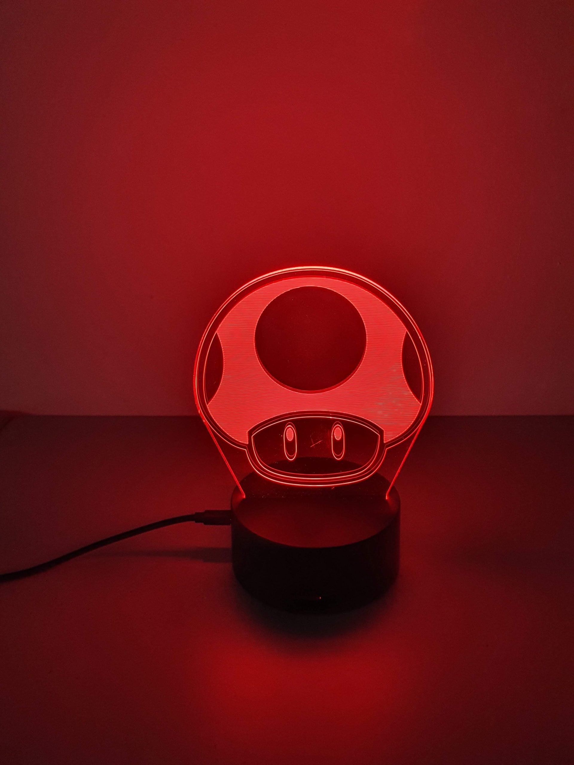 Lampe Veilleuse à LED illustration Champignon- Mario – Image 5
