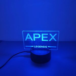 Lampe Veilleuse à LED illustration logo Apex légends