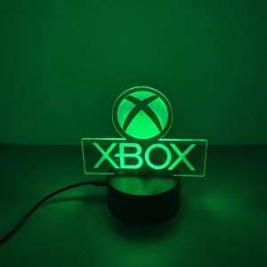 Lampe Veilleuse à LED illustration logo Xbox