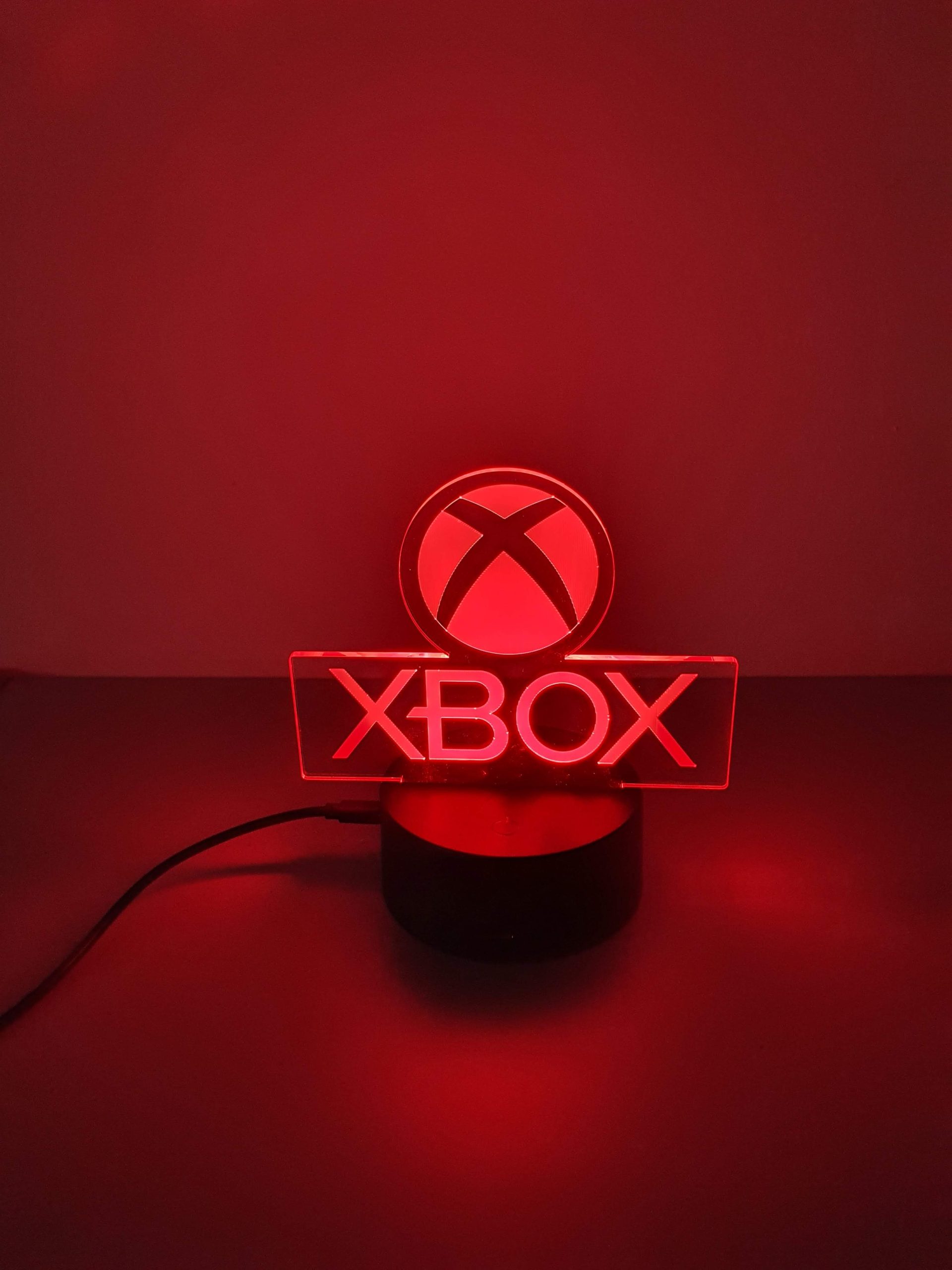 Lampe Veilleuse à LED illustration logo Xbox – Image 6