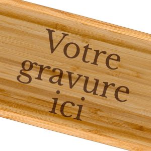 Plateau goûter-apéro ou Planche à découper personnalisé